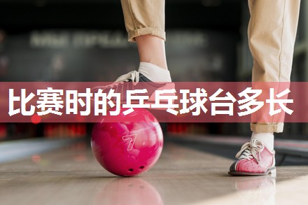 比赛时的乒乓球台多长