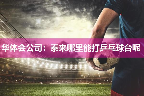 华体会公司：泰来哪里能打乒乓球台呢