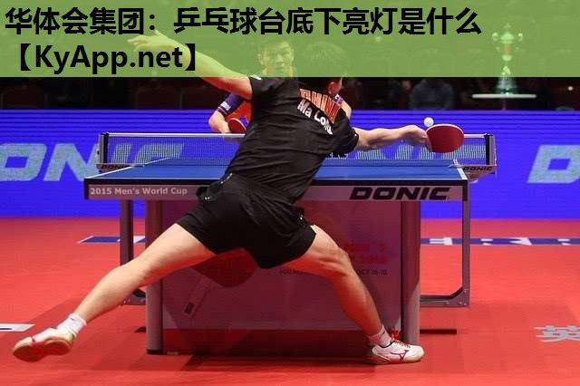 华体会集团：乒乓球台底下亮灯是什么