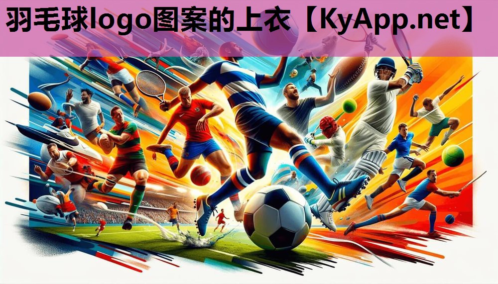 羽毛球logo图案的上衣