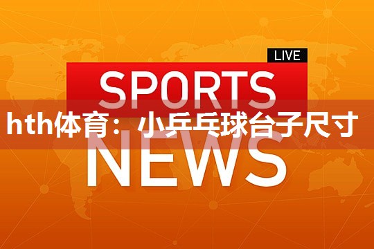 小乒乓球台子尺寸
