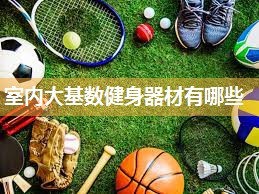 室内大基数健身器材有哪些