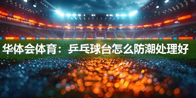 乒乓球台怎么防潮处理好